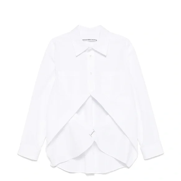Alexander Wang White Button Down Shirt - Picture 6 of 7